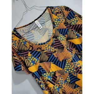 LuLaRoe Women's Irma Short Sleeve Tunic Shirt -